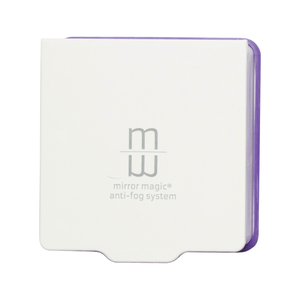 Mirror Magic Organizer, White Plastic. Fits 48 swipe pads & 1 - 6ml bottle | SurgiMac Dental Supply