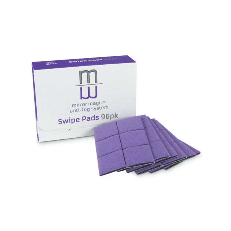 Mirror Magic Anti-Fog System, 96 Swipe Pads. Pads stick to back of glove | SurgiMac Dental Supply