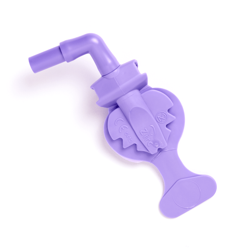 Mr. Thirsty One-Step Isolation Device -Medium, Purple 100/Pk | SurgiMac Dental Supply