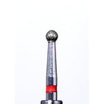 Defend FG #801.018 Fine grit, Round diamond burs, 10/Pk