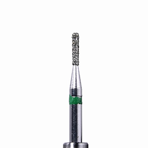 Defend FG #835.008 Coarse grit, Flat end cylinder diamond burs, 10/Pk