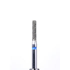 Defend FG #836.012 Medium grit, Flat end cylinder diamond burs, 10/Pk