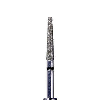 Defend FG #848.018 Super Coarse grit, Flat end taper diamond burs, 10/Pk | SurgiMac Dental Supply