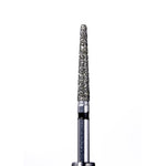 Defend FG #850.016 Super Coarse grit, Round end taper diamond burs, 10/Pk