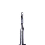 Defend FG #1557 Domed fissure cross cut carbide bur, pack of 10 burs