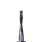 Defend FG SS #557 flat fissure cross cut carbide bur, pack of 10 burs