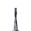 Defend FG SS #557 flat fissure cross cut carbide bur, pack of 10 burs