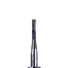 Defend FG #557 flat fissure cross cut carbide bur, pack of 10
