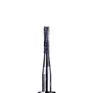Defend FG #557 flat fissure cross cut carbide bur, pack of 10