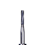 Defend FG 558L flat fissure cross cut carbide bur, pack of 10