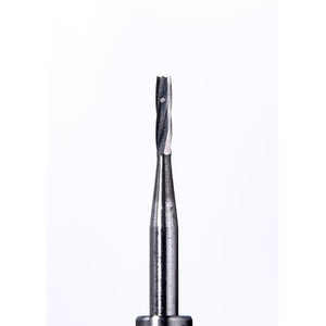 Defend FG #56 flat fissure plain cut carbide bur, package of 10