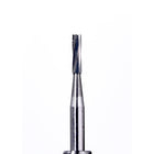 Defend FG #57 flat fissure plain cut carbide bur, package of 10
