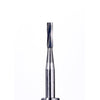 Defend FG #57 flat fissure plain cut carbide bur, package of 10