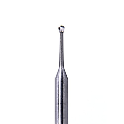Defend RA #2 Round Carbide Bur for Slow Speed Latch, Pack of 10 Burs