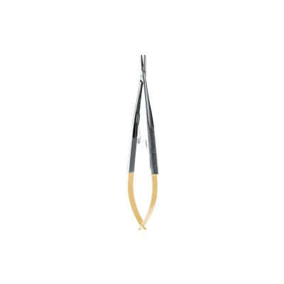 Hu-Friedy Straight Castro Perma Sharp™ Needle Holder, 14 cm (5.5") | SurgiMac Dental Supply