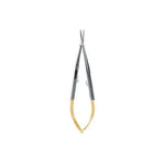 Hu-Friedy Micro Straight Castro Perma Sharp™ Needle Holder, 14 cm (5.5") | SurgiMac Dental Supply