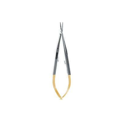 Hu-Friedy Micro Straight Castro Perma Sharp™ Needle Holder, 14 cm (5.5