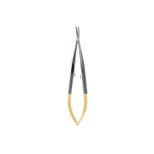 Hu-Friedy Micro Curved Castro Perma Sharp™ Needle Holder, 14 cm (5.5") | SurgiMac Dental Supply