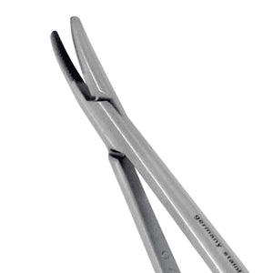Hu-Friedy Curved Castroviejo Perma Sharp™ Needle Holder, 18 cm (7") | SurgiMac Dental Supply