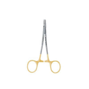 Hu-Friedy Halsey Smooth Perma Sharp?™ Needle Holder, 13 cm (5") | SurgiMac Dental Supply