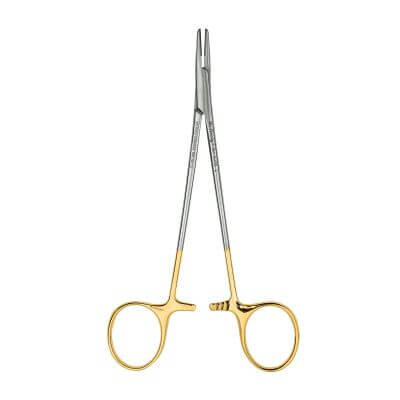Hu-Friedy Crile Wood Perma Sharp™ Needle Holder, Left Handed, 15cm (6") | SurgiMac Dental Supply