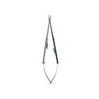 Hu-Friedy Micro Straight Castro Needle Holder, Diamond Dusted, 18cm (7