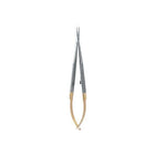 Hu-Friedy Micro Straight Castro Needle Holder, Diamond Dusted, 16 cm (5