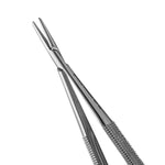 Hu-Friedy Micro Straight Castro Needle Holder, Diamond Dusted, 16 cm (5") | SurgiMac Dental Supply