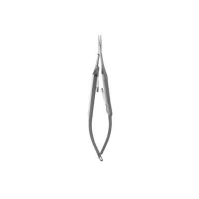 Hu-Friedy Micro Straight Castroviejo Needle Holder, 14 cm (5.5