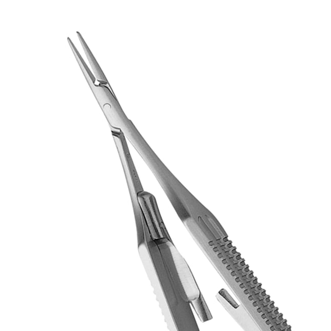 Hu-Friedy Micro Straight Castroviejo Needle Holder, 14 cm (5.5") | SurgiMac Dental Supply