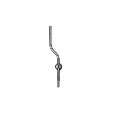 Hu-Friedy 2.7 mm Interchangeable Osteotome Concave Tip Pusher, Angled | SurgiMac Dental Supply