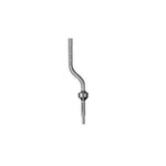 Hu-Friedy 3.2 mm Interchangable Osteotome Concave Tip Pusher, Angled | SurgiMac Dental Supply