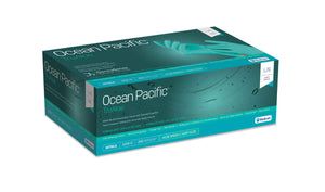 Ocean Pacific TruAloe Nitrile Exam Gloves, PF, Textured, Green. 200/Bx, 10 Bx/Cs 1226-B