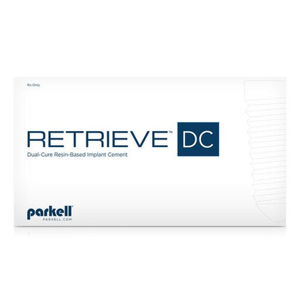 Retrieve DC Implant Cement Kit: 5 ml cartridge and 10 mixing tips (brown base) | S251 | | Cement Kit, Cements, Dental Supplies, liners & adhesives | Parkell | SurgiMac