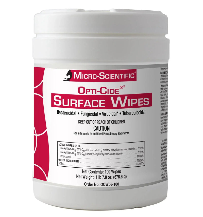 Opti-Cide3 Surface Disinfectant Wipes, Large 6