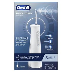 Oral-B Water Flosser Advanced with 2 Nozzles, Oxyjet Technology 80358682