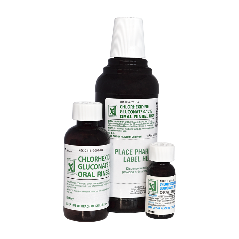 Chlorhexidine (Peridex) Gluconate 1.2 mg / mL Mouthwash Bottle 473 mL 929992-1