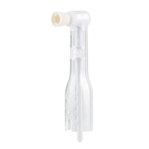 Oscillating AntiSplatr Mini disposable prophy angle, Firm cup, white, 100/box ASMF-100