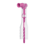 Oscillating AntiSplatr Mini disposable prophy angle, Soft cup, Pink, 100/box ASMS-100