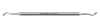 Premier Black #2/3 Serrated Double End Plugger With Octagon Handle