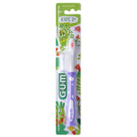 GUM Barbie Manual Toothbrush, 4 Bright Fun Handle Colors, Ulta Soft Bristles, 1 dz 4060SBAR