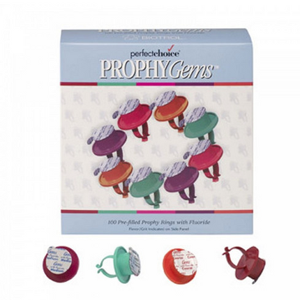 Biotrol Perfect Choice Prophy Gems, Cool Mint, Coarse, 100/bx | Young Dental | Only at SurgiMac