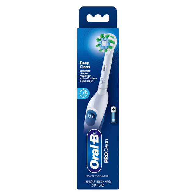 P&G Oral-B Pro 100 Proclean Battery Toothbrush 80790667 | SurgiMac Dental Supply