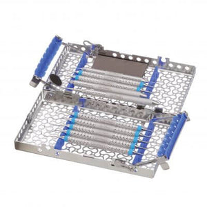 Hu-Friedy Infinity Series Replacement Rails Pack - 14 Instrument 2-Tier Double Decker Cassette | SurgiMac Dental Supply