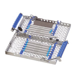 Hu-Friedy Infinity Series Replacement Rails Pack - 14 Instrument 2-Tier Double Decker Cassette
