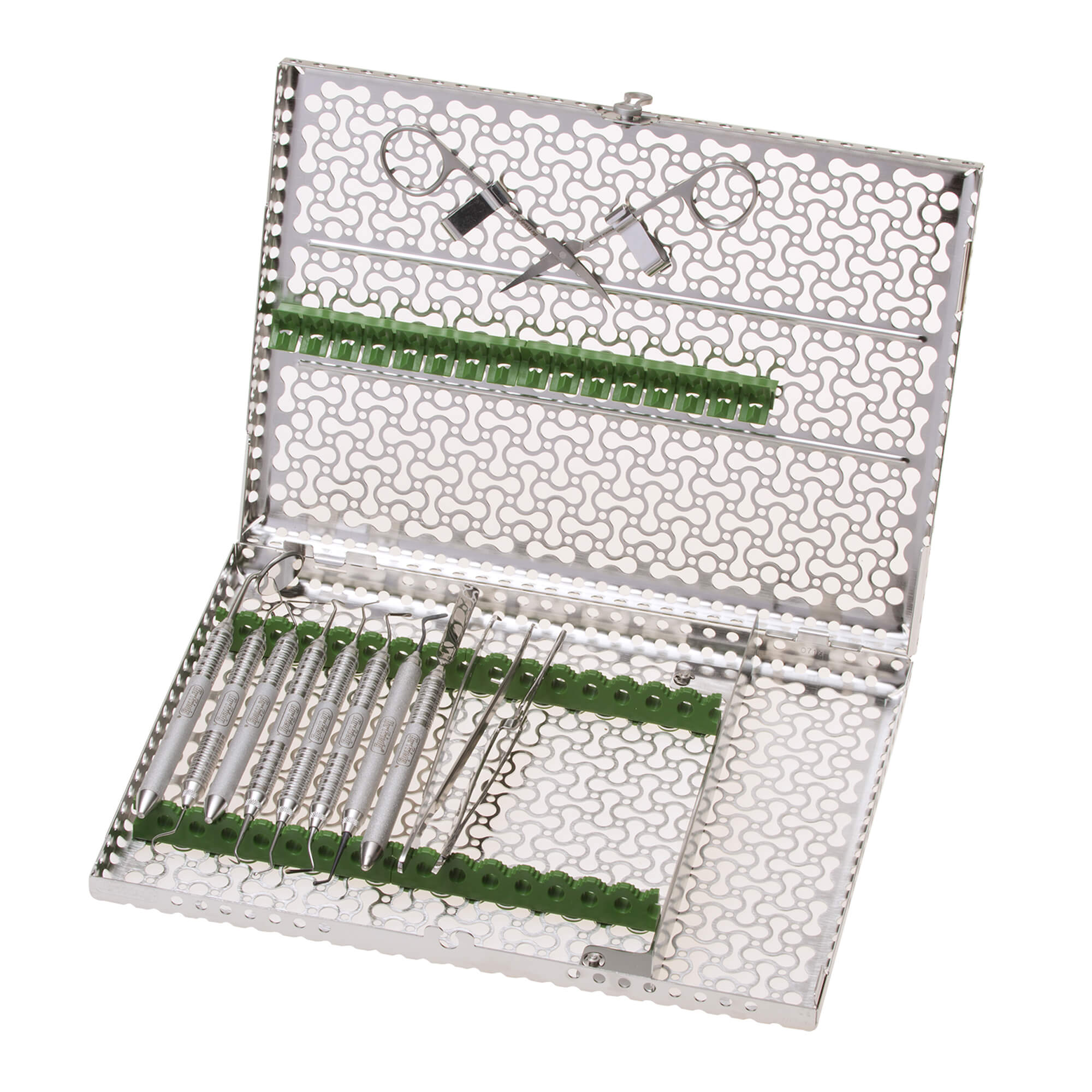 Hu-Friedy Embossed Infinity Series Replacement Rail Pack - 16 Instrument Cassette