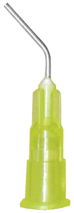 Pre-Bent Tips, 20 Gauge (Yellow), 100/Bg PN-1228