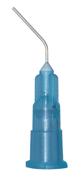 Pre-Bent Tips, 25 Gauge Blue, 100/Bg PN-1231