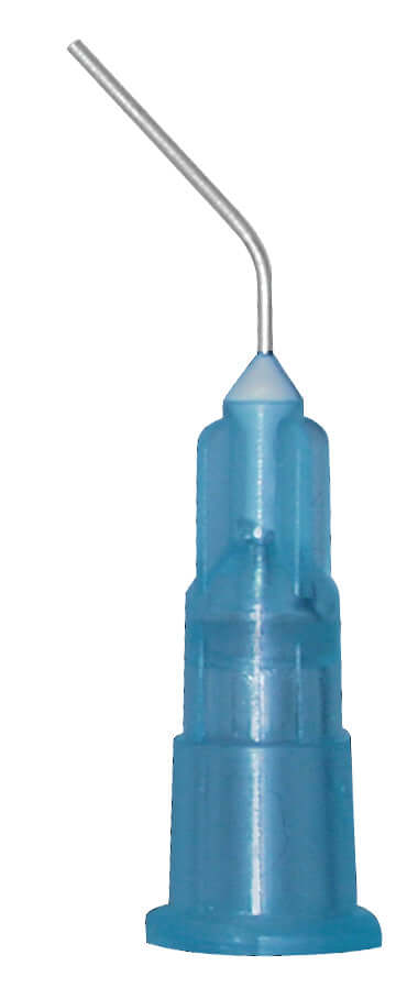 Pre-Bent Tips, 25 Gauge Blue, 100/Bg PN-1231