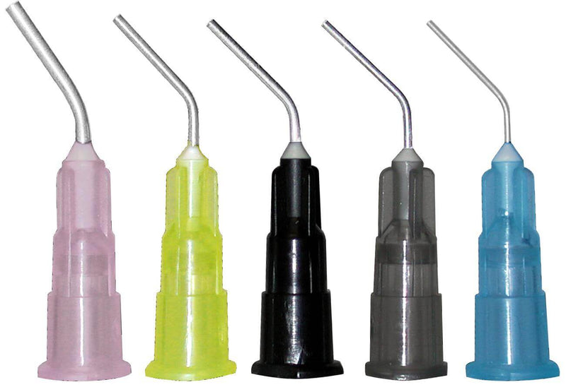 Pre-Bent Tips, 22 Gauge Grey, 100/Bg PN-1230